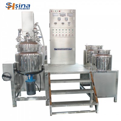 High Quality Ointment Homogenizing Vacuum Emulsifying milk butter making machine