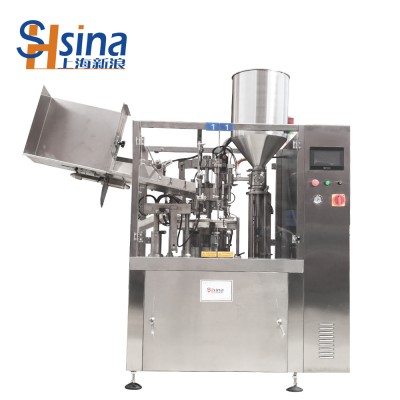 Inner-heating type Tube filler and sealer plastic tube filling and sealing machine/toothpaste tube filler and seller