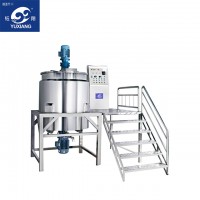 Stainless Steel Liquid Soap Body Lotion Making Homogenizing Mixing Machine