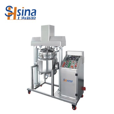 Chemical Pigment Vacuum Emulsifying Mixer   shampoo  homogenizing machine