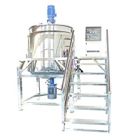 Stainless steel high speed dishwashing detergent homogenizing mixer shampoo making machine