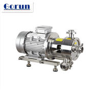 Three Stage Inline High Shear Emulsifier/mixer/homogenizer/pump For Food Grade