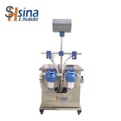 hot sale Shanghai Sina semi-automatic water bottle washing machine negative ion dust collector