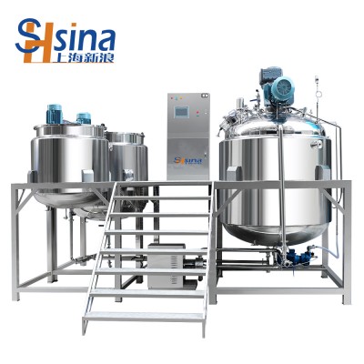 10l vacuum emulsifying mixer