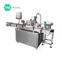 Automatic filling plugging and capping machine10ml 100ml Essential oil eye drops bottle  liquid filling capping machine