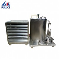 200L simple type cosmetic liquid mixing freezing filter machine to make perfume